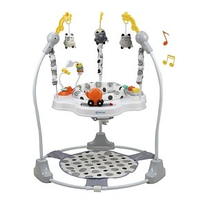 Bebe Stars Panda Jumper with Music & 360° Rotating Seat