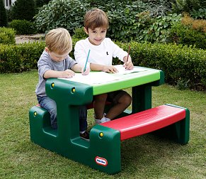 Little Tikes Junior Picnic Table (Evergreen)