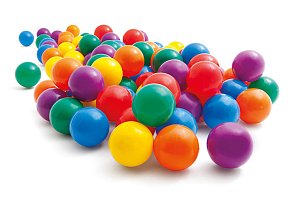 Intex Fun Ballz 8cm, 100Pcs