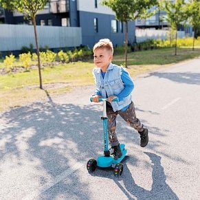SHOKO SCOOTER TWIST & ROLL XSPEED LIGHT ΜΕ LED ΦΩΣ ΜΠΛΕ