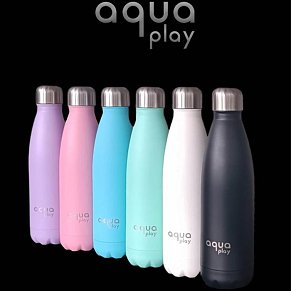 Θερμικό Μπουκάλι 500ml σε Άσπρο Χρώμα Stainless Steel