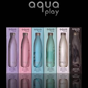 Θερμικό Μπουκάλι 500ml σε Άσπρο Χρώμα Stainless Steel