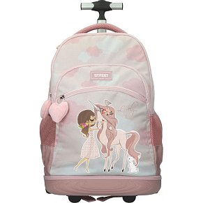 Primary School Bag Trolley Unicorn Lovley Tale