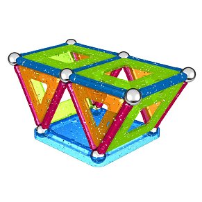 GEOMAG Glitter 44 pcs