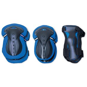 Globber Protective Junior Set - Navy Blue XS (25-50KG)