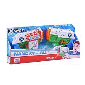 X-Shot Νεροπίστολο Nano Fast-Fill Double Pack