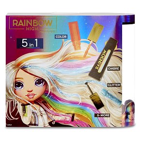 Rainbow High Studio Μαλλιών & Κούκλα