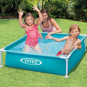 Intex Πισίνα Mini Frame 122x122 cm (57173NP)