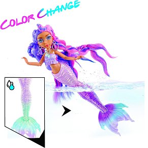 Mermaze Mermaidz Colour Change Κούκλα Γοργόνα Kishiko