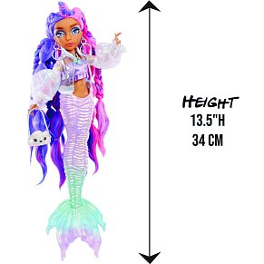 Mermaze Mermaidz Colour Change Κούκλα Γοργόνα Kishiko