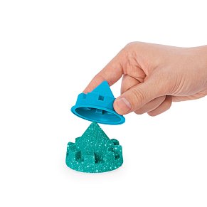 Spin Master Kinetic Sand Shimmer - Sparkle Sandcastle Πράσινο