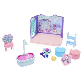 Spin Master Gabby's Dollhouse: 'MerCat' Primp & Pamper Bathroom Deluxe (6062036)