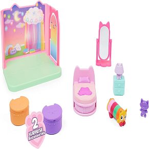 Spin Master Gabby's Dollhouse: Pillow Cat's Sweet Dreams Bedroom Deluxe (6062037)