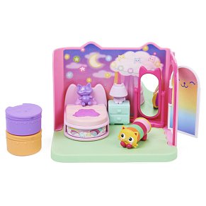 Spin Master Gabby's Dollhouse: Pillow Cat's Sweet Dreams Bedroom Deluxe (6062037)