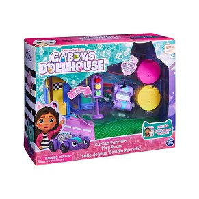 Spin Master Gabby's Dollhouse: 'Carlita Purr-ific' Play Room Deluxe Room Set (6064149)