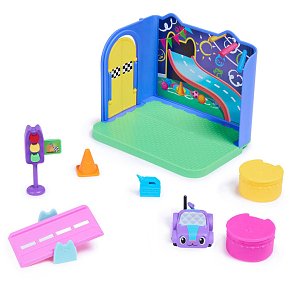 Spin Master Gabby's Dollhouse: 'Carlita Purr-ific' Play Room Deluxe Room Set (6064149)