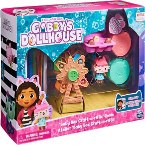 Spin Master Gabby's Dollhouse: 'Baby Box Craft-a-riffic' Room - Art Study Deluxe (6064151)