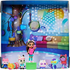 Spin Master Gabby's Dollhouse - Deluxe Figure Set Dance Party Edition (6064152)