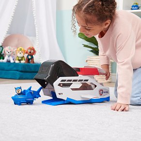 Spin Master Paw Patrol: Aqua Pups Whale Patroller Team Vehicle with Chase