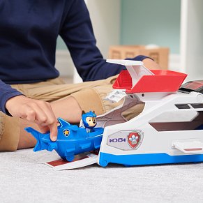 Spin Master Paw Patrol: Aqua Pups Whale Patroller Team Vehicle with Chase