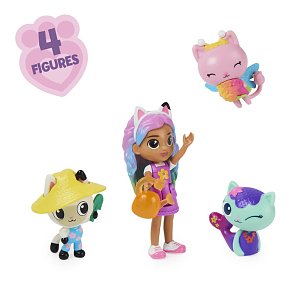 Spin Master Gabby's Dollhouse: Σετ φιγούρες Gabby & Friends