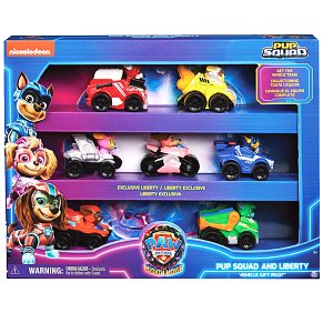 Spin Master Paw Patrol: The Mighty Movie - Pup Squad and Liberty Συσκευασία δώρου