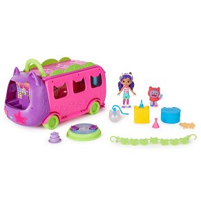 Spin Master Gabby's Dollhouse - 'Purrfect Party Bus Playset