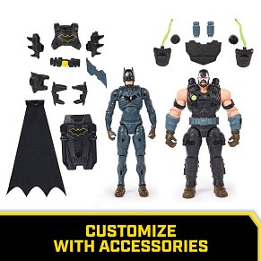 Spin Master Batman Adventures Batman & Bane Battle Pack Με Αξεσουάρ