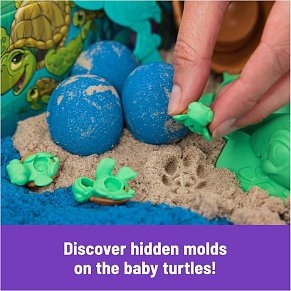 Spin Master Kinetic Sand - Project Planet - Turtle Beach (6069781)