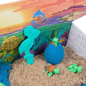 Spin Master Kinetic Sand - Project Planet - Turtle Beach (6069781)