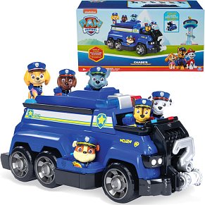 PAW Patrol – Όχημα Ομάδας Chase με 6 Φιγούρες