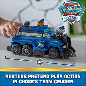 PAW Patrol – Όχημα Ομάδας Chase με 6 Φιγούρες