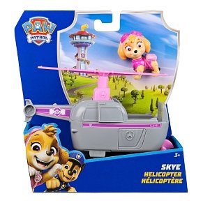 PAW Patrol Skye Helicopter Vehicle with Figure