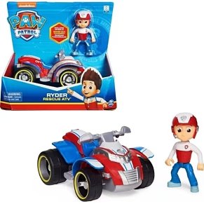 PAW Patrol Ryder ATV Όχημα με Φιγούρα