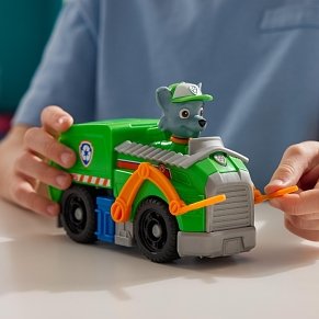 PAW Patrol Rocky Recycle Truck Vehicle with Figure