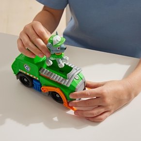 PAW Patrol Rocky Recycle Truck Vehicle with Figure