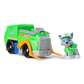 PAW Patrol Rocky Recycle Truck Vehicle with Figure
