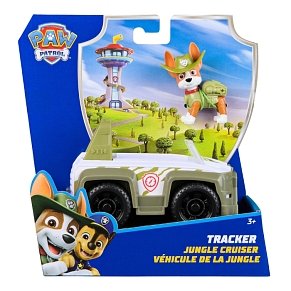PAW Patrol Tracker Jungle Cruiser Vehicle with Figure