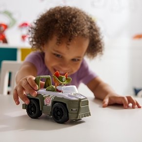 PAW Patrol Tracker Jungle Cruiser Vehicle with Figure