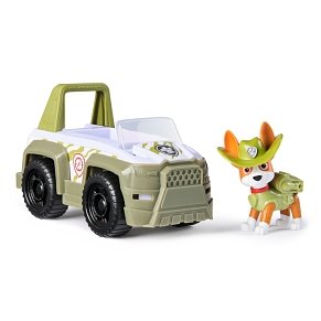 PAW Patrol Tracker Jungle Cruiser Vehicle with Figure