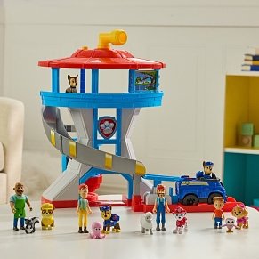 Spin MasterPAW Patrol Lookout Tower Playset – 20" Tower with Chase Figures & Vehicle