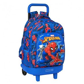 Σχολική Τσάντα Πλάτης & Trolley Δημοτικού Spiderman