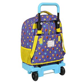 Σχολική Τσάντα Πλάτης & Trolley Δημοτικού SuperThings Guardians of Kazoom
