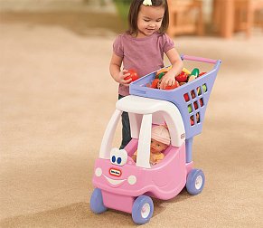 Little Tikes Cozy Coupe® Shopping Cart (Pink)