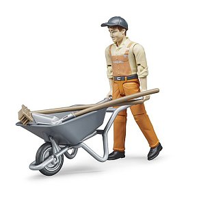 BRUDER Figure municipal worker figure set
