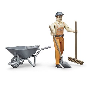 BRUDER Figure municipal worker figure set