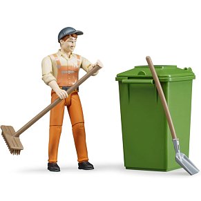 BRUDER Figure Set Waste Disposal