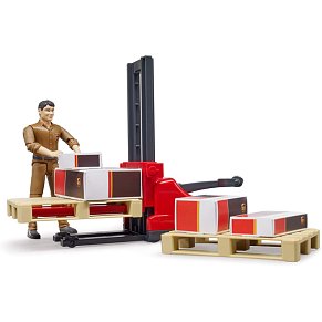 BRUDER Figure UPS Logistics Figure Set