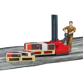 BRUDER Figure UPS Logistics Figure Set