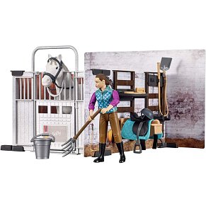 BRUDER Horse Barn Set